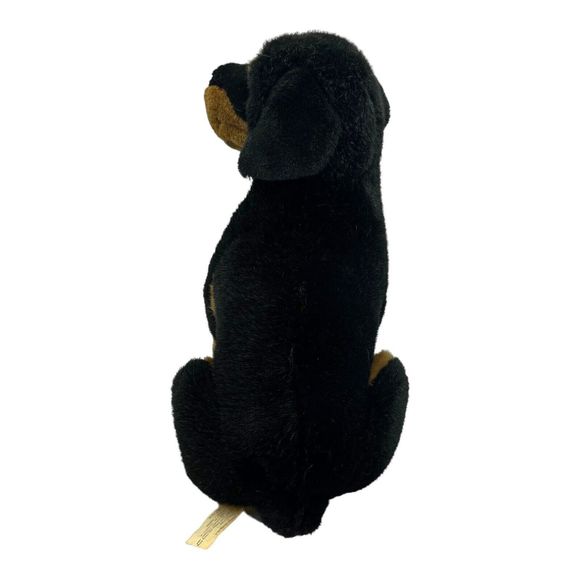 E & J Limited Rottweiler Prima Classic Collection Realistic Plush Dog 12” Rottie - Picture 5 of 9